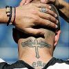 david beckham neck tattoo